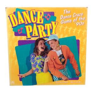 Vintage 1991 Dance Party Craze Game of the 90's Golden Near Complete Kids Teens